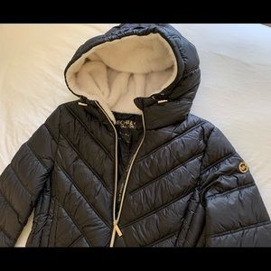 NWT Michael Kors Black 🖤😻 Winter Packable puffer Coat Jacket Size XL